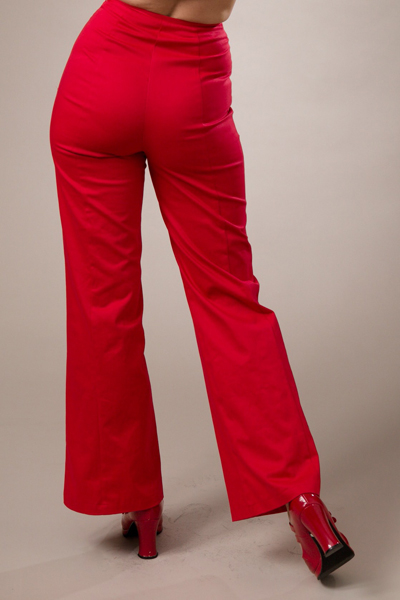 pantalon Emmy rouge baiser - dos