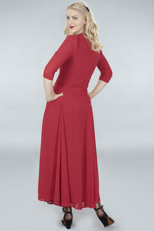Emmy robe Glory rouge dos