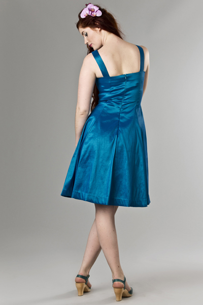 Emmy robe Bombshell bolero turquoise - dos
